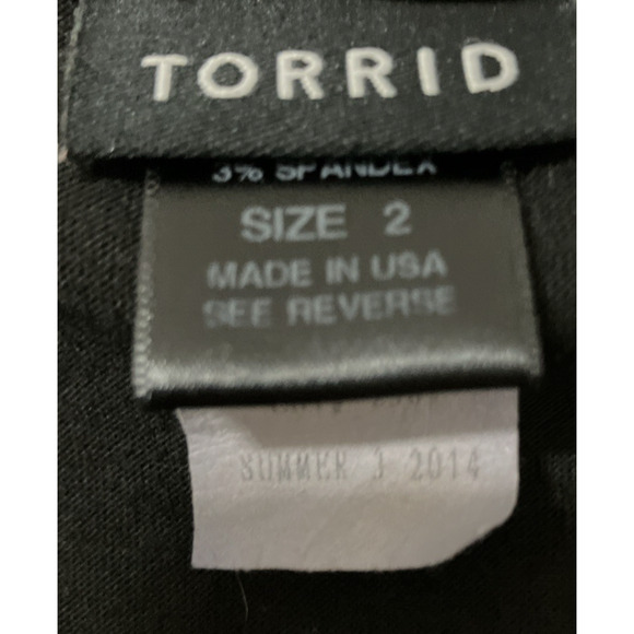 Torrid Womens Black Lace Tee Shirt Bad is The New Good Sz 2X Gothic Streetwear - Picture 3 of 7